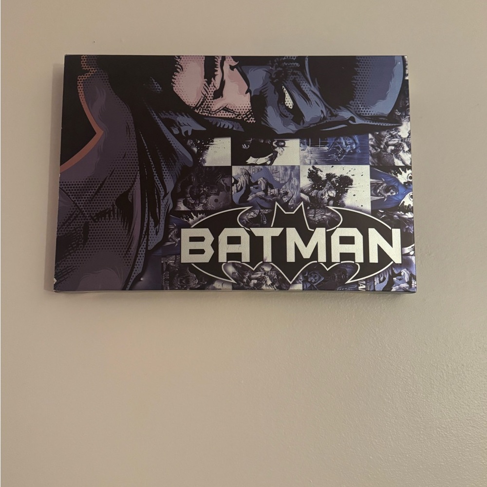 Batman Canvas Art in Black and Blue
